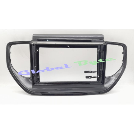 Global Byte 9Inch Android  Audio Installation Facia Kit For Hyundai For Verna Fluidic 2020+ T4 | UV Finish | FA-HY03/VF-21/9-L Global Byte 9Inch Android  Audio Installation Facia Kit For Hyundai For Verna Fluidic 2020+ T4 | UV Finish | FA-HY03/VF-21/9-L